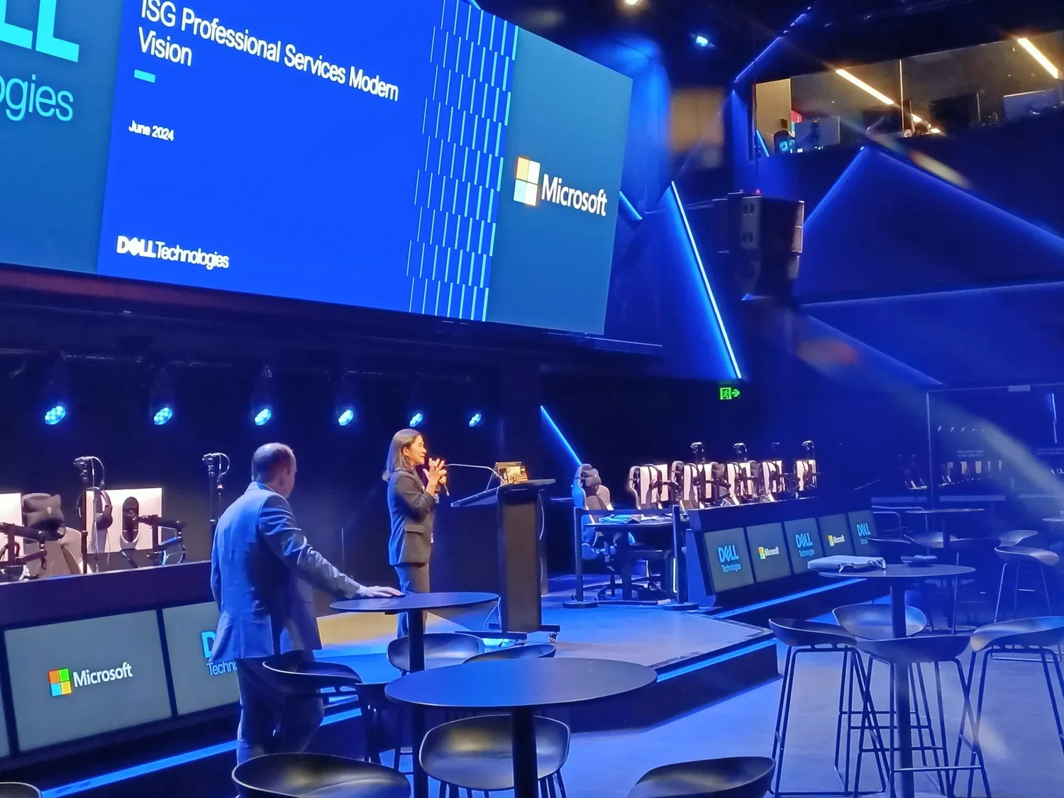 Dell and Microsoft Sydney customer-event setting, from the 2024 archive